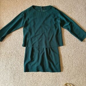 Emoda one piece Deep Green Dress